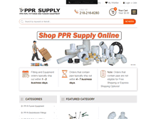 Tablet Screenshot of pprsupply.com